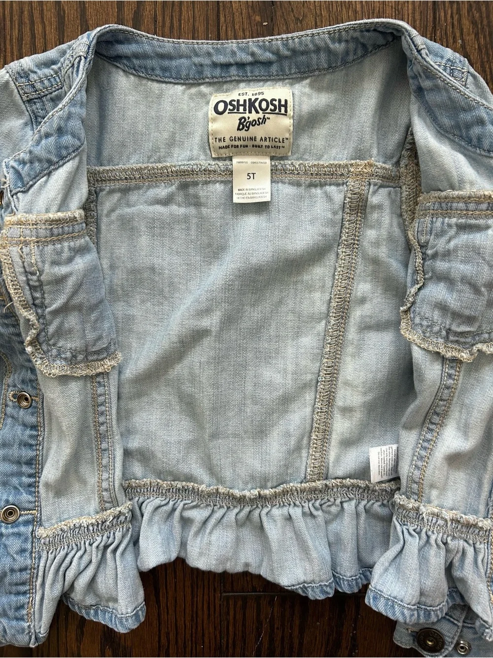 OshKosh B'gosh & Carter’s - 2 Piece Girls Jacket Set